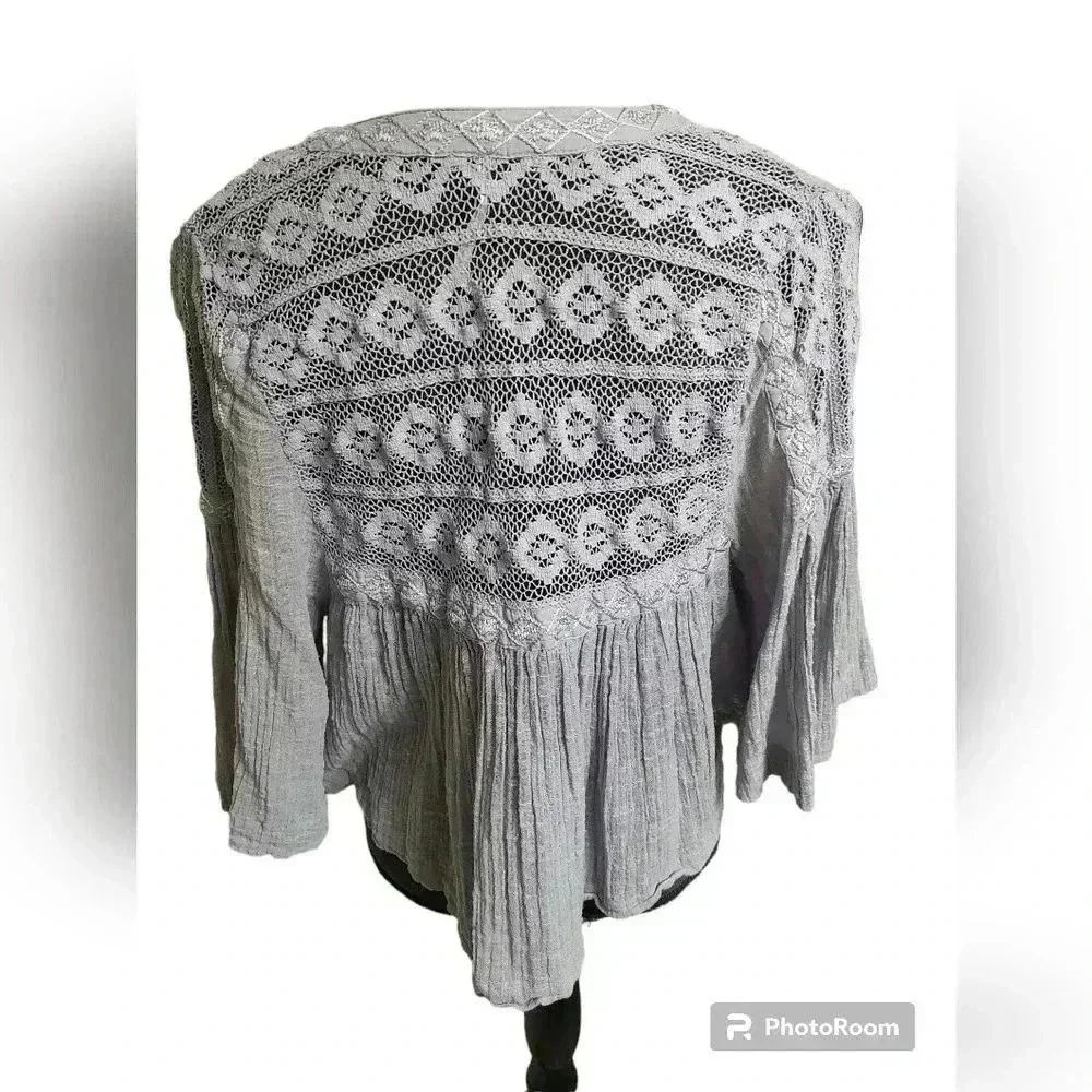 Free People Carry Me Away Blouse